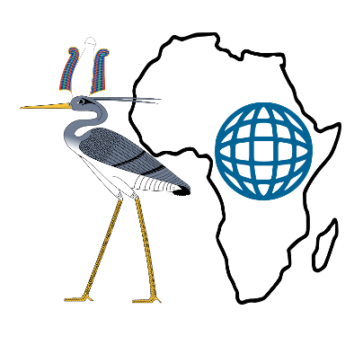 Bennu Bird and Panafrican World Logo