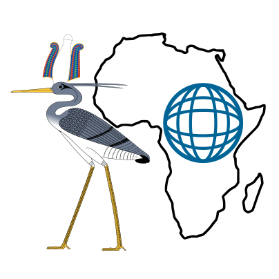Bennu Bird and Panafrican World Logo